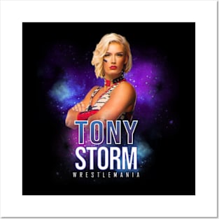 tony storm wrestle Posters and Art